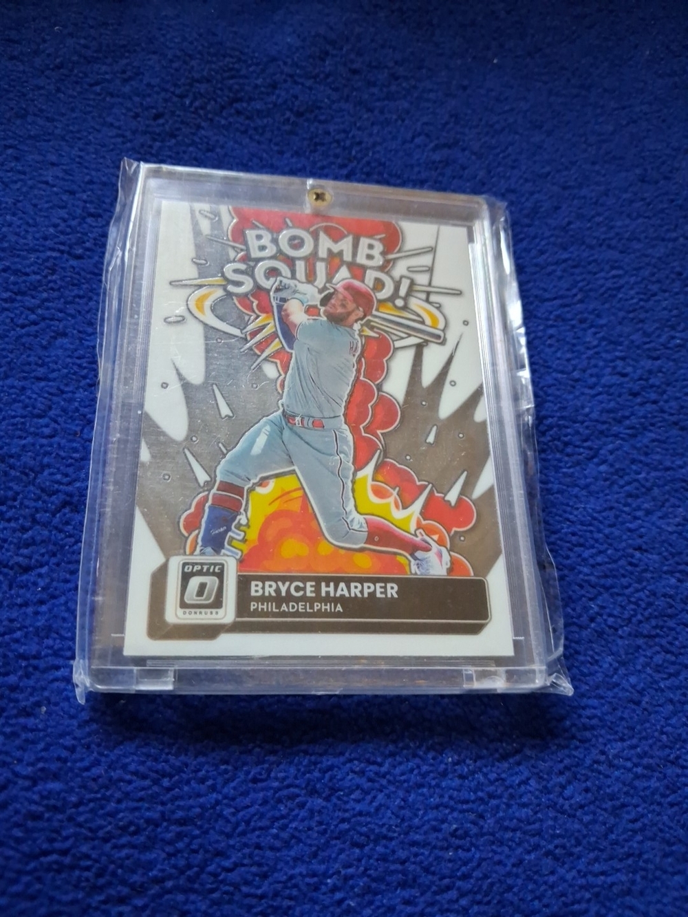 Bryce Harper 'Bomb Squad' Baseball Card - Donruss Optic